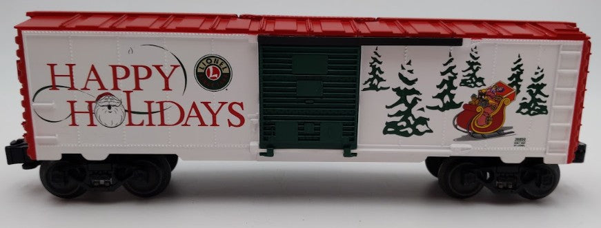 Lionel 6-36850 O Gauge Santa & Snowman Operating Boxcar EX/Box
