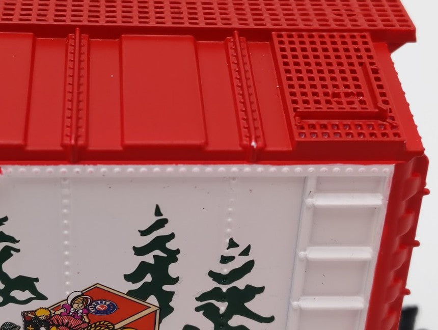 Lionel 6-36850 O Gauge Santa & Snowman Operating Boxcar EX/Box