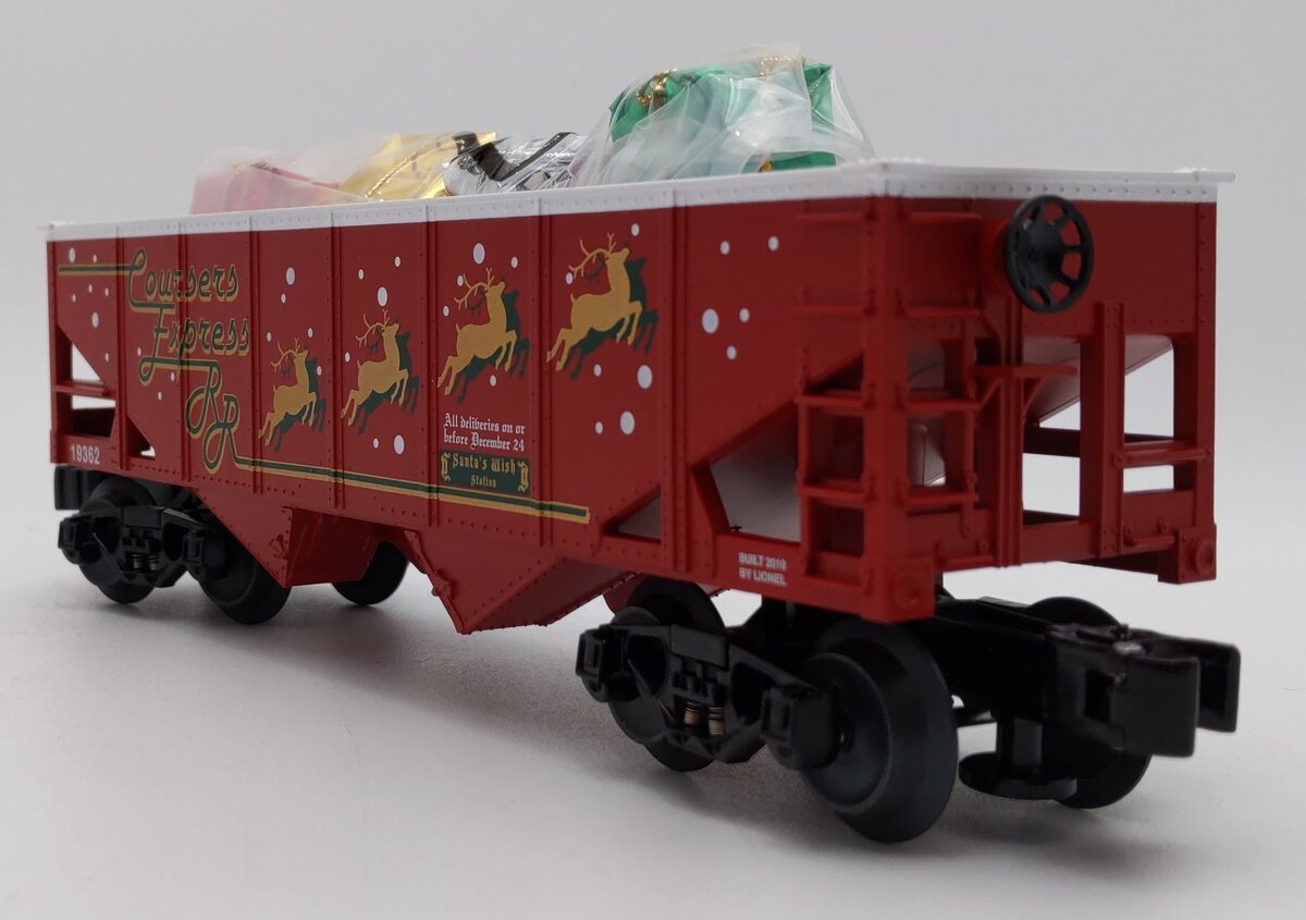 Lionel 6-19362 O Coursers Express Christmas Gifts Hopper #19362 LN/Box