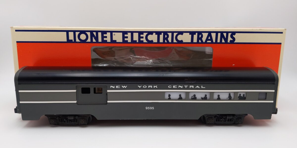 Lionel 6-9595 O Gauge New York Central Aluminum Combine Passenger Car #9595 EX/Box