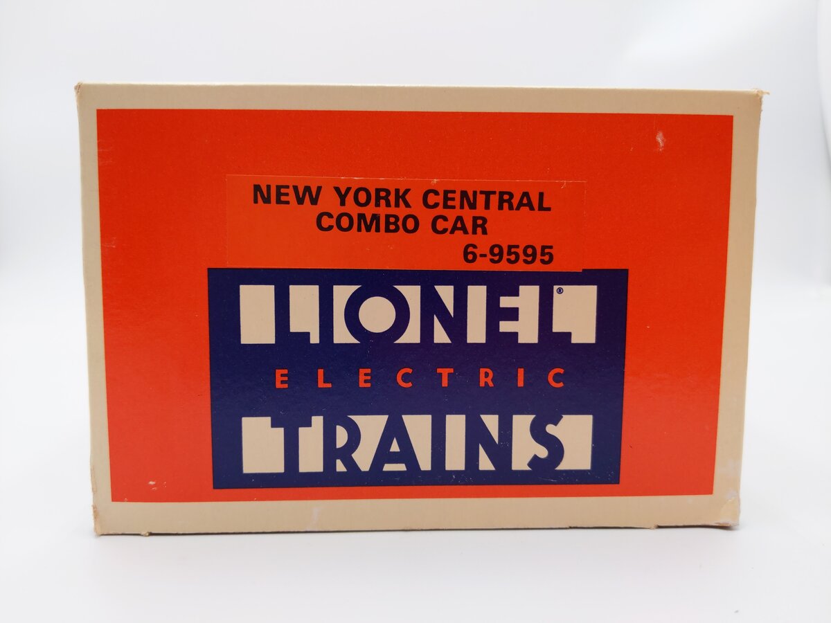 Lionel 6-9595 O Gauge New York Central Aluminum Combine Passenger Car #9595 EX/Box