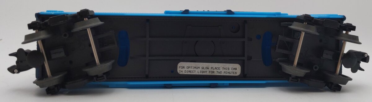 Lionel 6-26230 O Gauge AEC Blue Radioactive Glow in the Dark Boxcar LN/Box