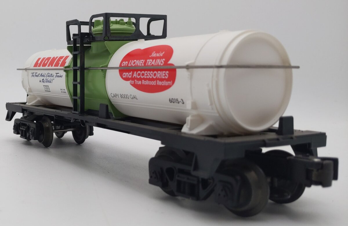 Lionel 6-19621 O Centennial Single Dome Tank Car #6015-1 EX