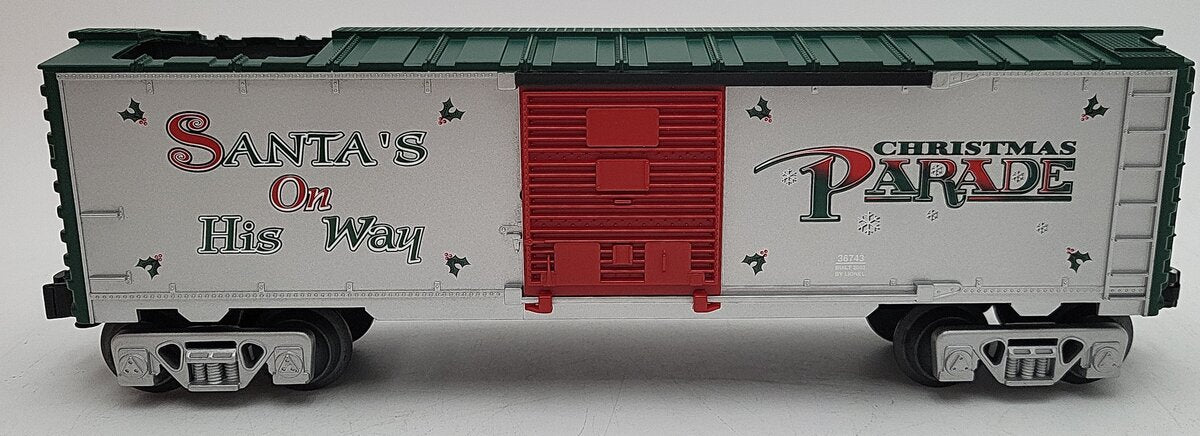 Lionel 6-36743 Bobbing Santa Operating Boxcar EX/Box