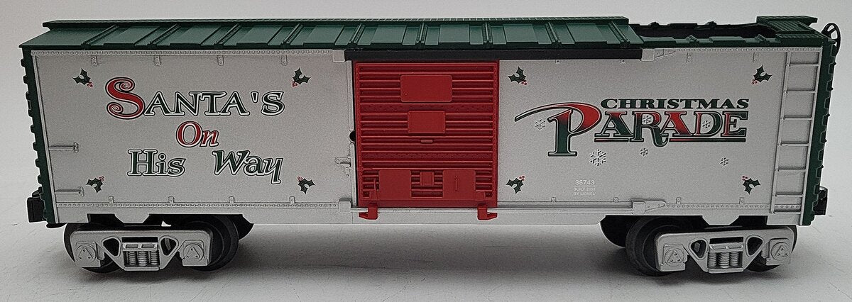 Lionel 6-36743 Bobbing Santa Operating Boxcar EX/Box
