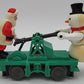 Lionel 6-18422 O Gauge Christmas Santa & Snowman Handcar EX/Box