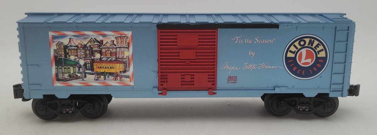 Lionel 6-36276 O Gauge Angela Trotta Thomas Tis the Season Boxcar LN/Box