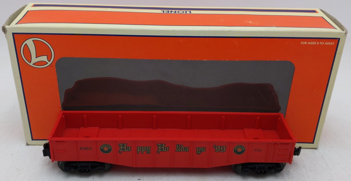 Lionel 6-36032 O Gauge Christmas Gondola Freight Car #6462 EX/Box
