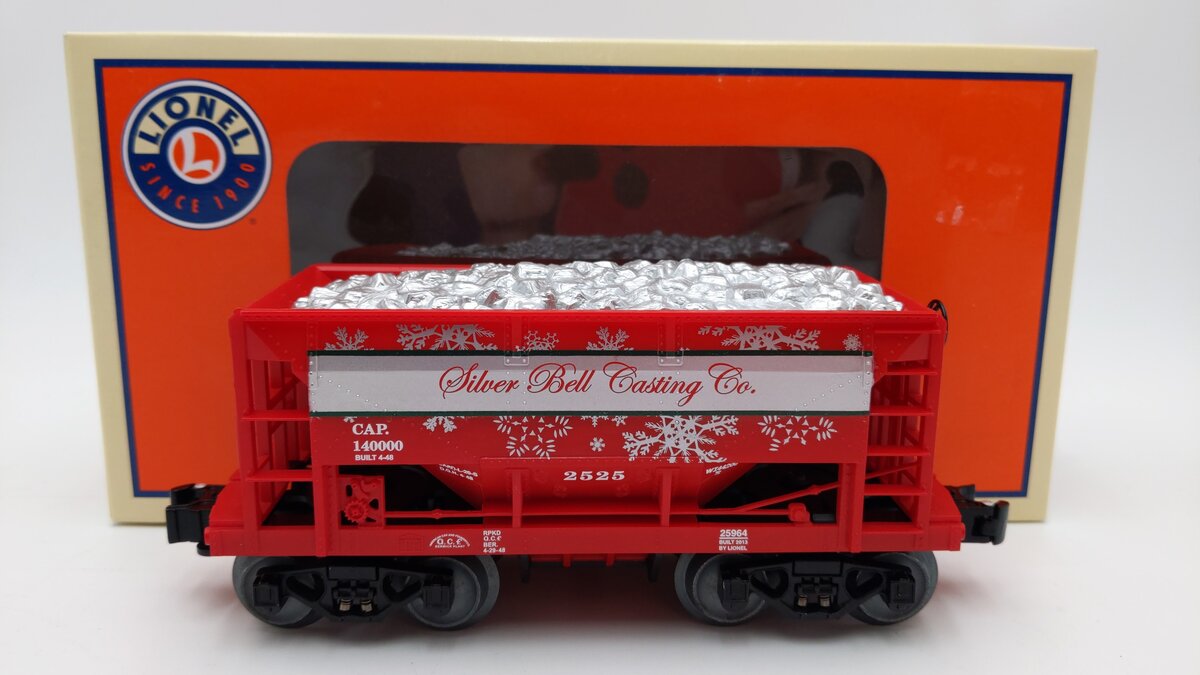 Lionel 6-25964 O Gauge Silver Bell Casting Co. Ore Car LN/Box
