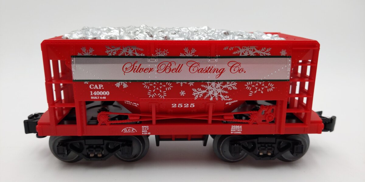 Lionel 6-25964 O Gauge Silver Bell Casting Co. Ore Car LN/Box