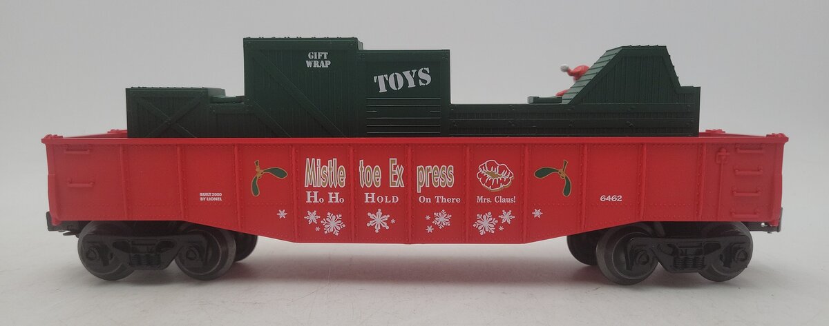 Lionel 6-26737 O Gauge Operating Chasing Santa Gondola EX/Box