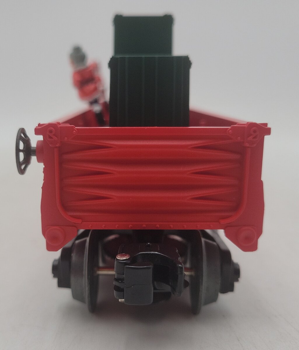 Lionel 6-26737 O Gauge Operating Chasing Santa Gondola EX/Box