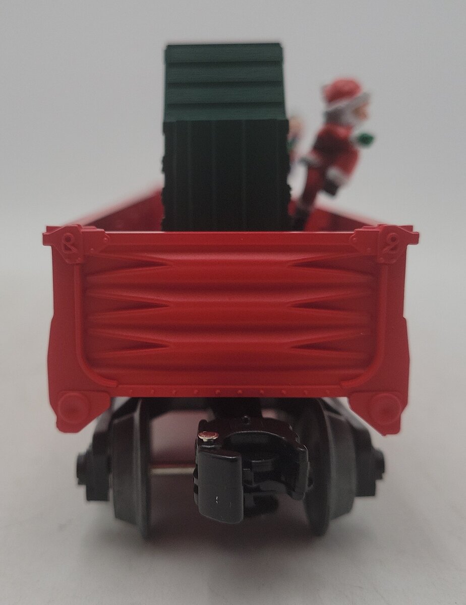 Lionel 6-26737 O Gauge Operating Chasing Santa Gondola EX/Box