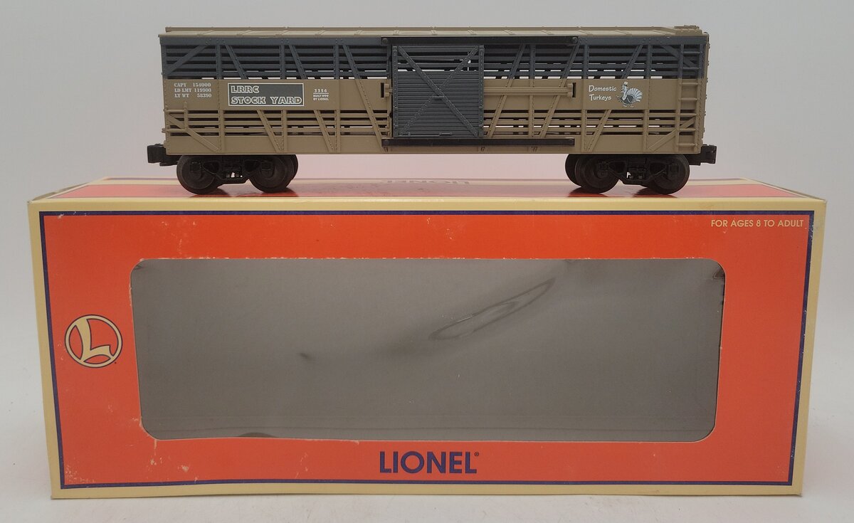 Lionel 6-19775 O Gauge LRRC Stock Car #3356 LN/Box
