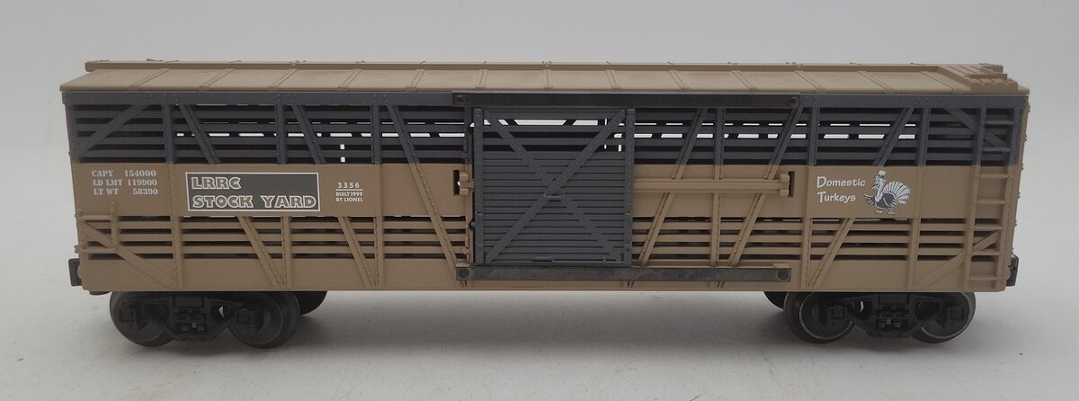 Lionel 6-19775 O Gauge LRRC Stock Car #3356 LN/Box