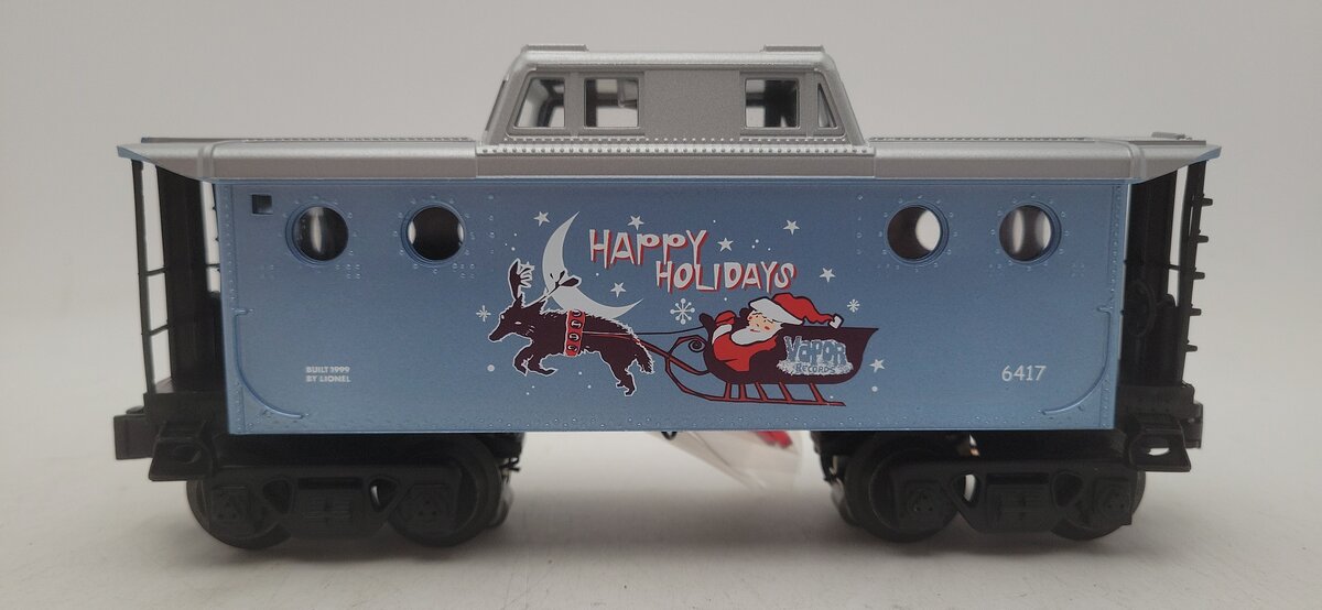 Lionel 6-19781 Vapor Records Holiday Porthole Caboose #6417 LN/Box