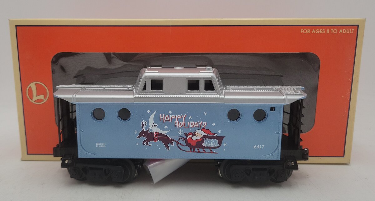Lionel 6-19781 Vapor Records Holiday Porthole Caboose #6417 LN/Box