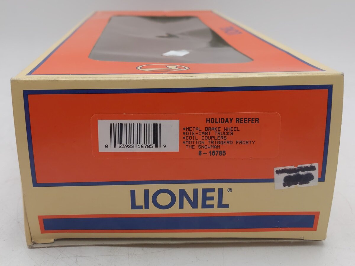 Lionel 6-16785 O Happy Holidays Music Reefer #5700 LN/Box