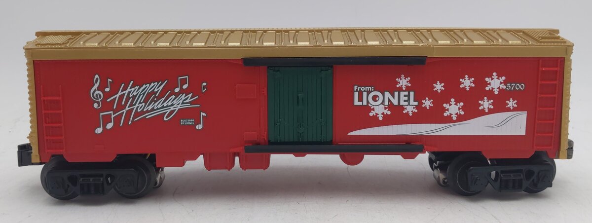 Lionel 6-16785 O Happy Holidays Music Reefer #5700 LN/Box