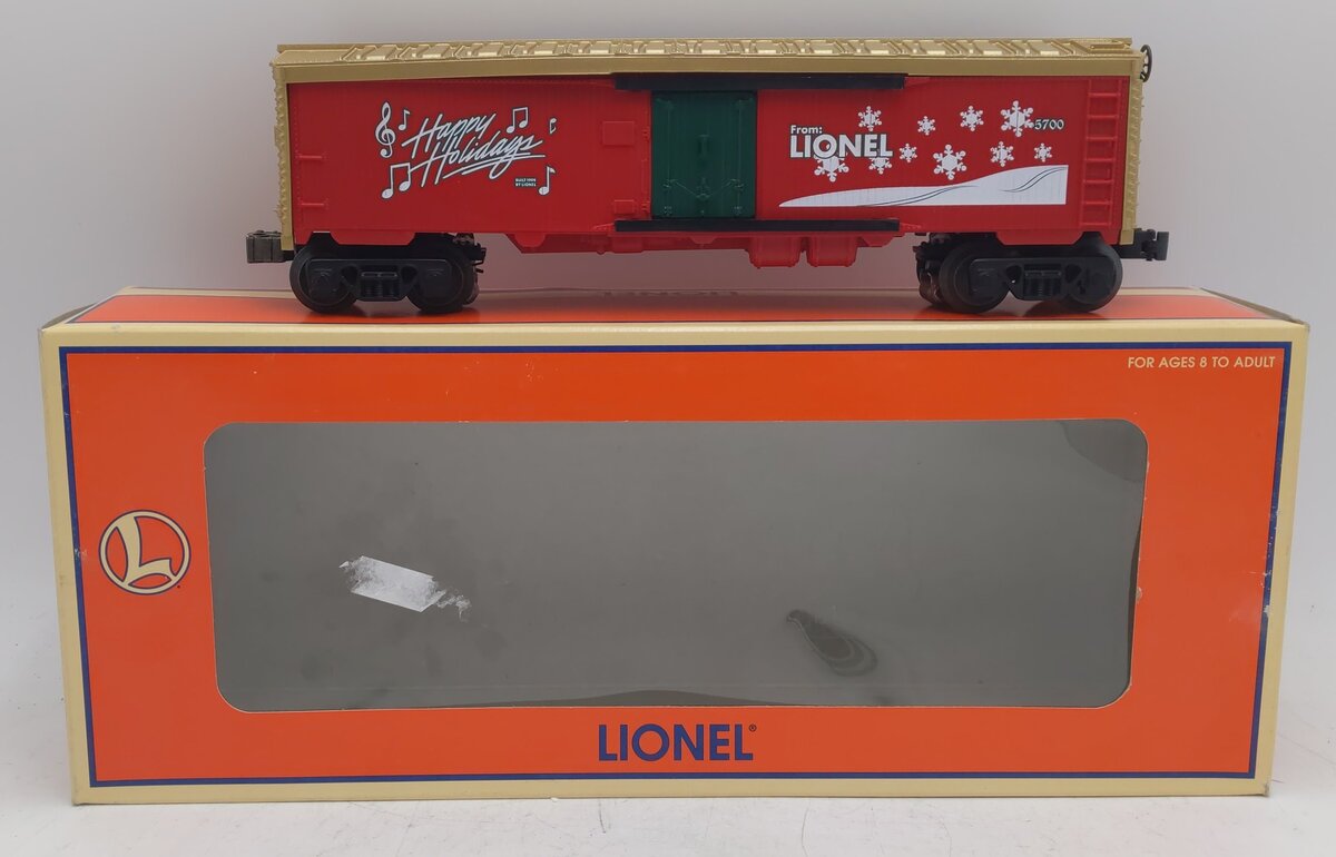 Lionel 6-16785 O Happy Holidays Music Reefer #5700 LN/Box
