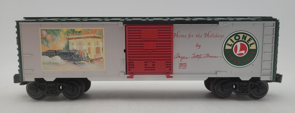 Lionel 6-36270 O Gauge Angela Trotta Thomas Christmas Boxcar LN/Box