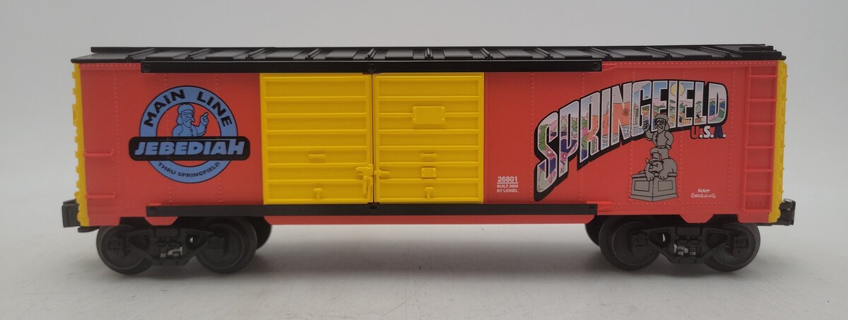 Lionel 6-26801 O Gauge Bart Simpson Operating Jumping Boxcar LN/Box