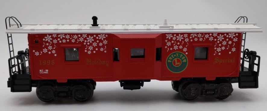 Lionel 6-19750 1998 Holiday Music Bay Window Caboose VG/Box