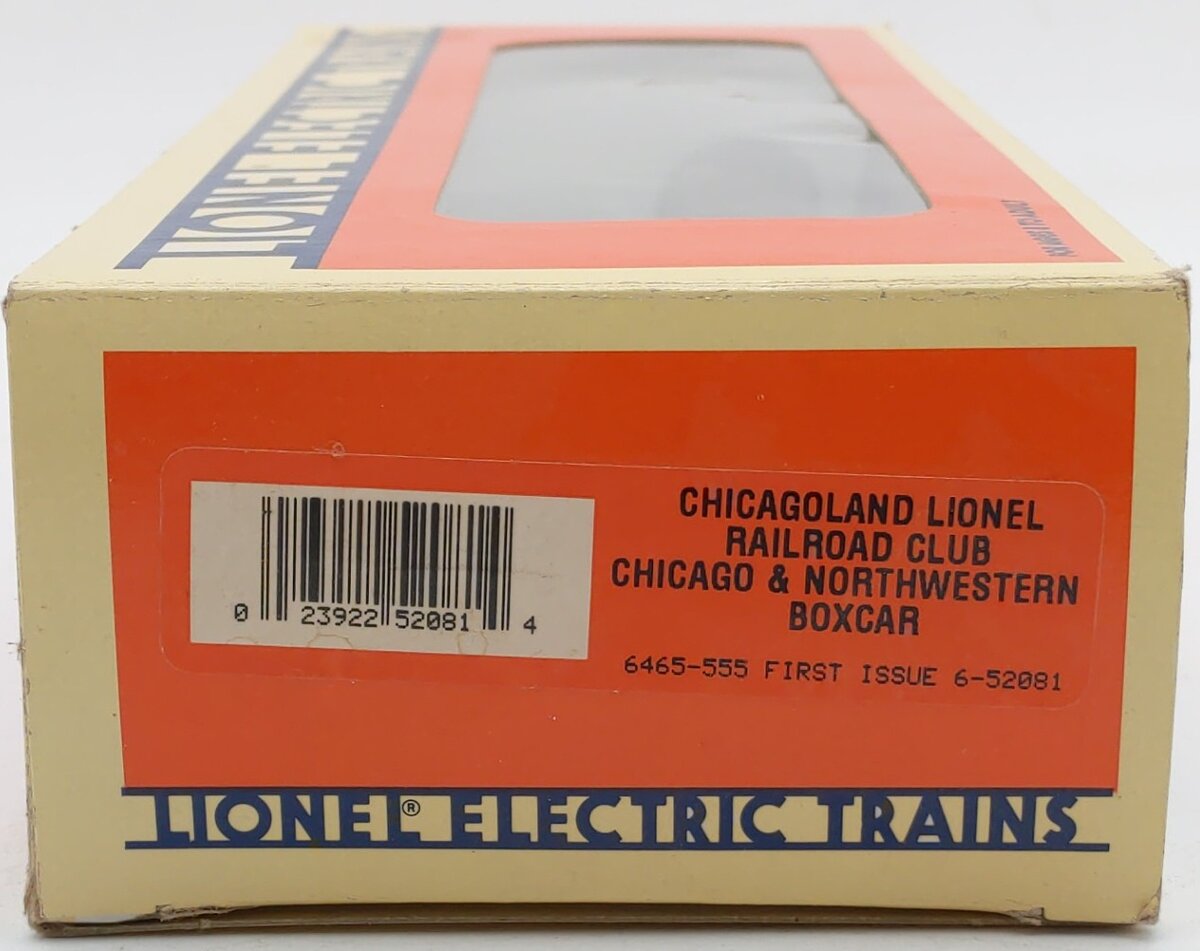 Lionel 6-52081 O Gauge Chicago & North Western C&NW Boxcar #6464-555 EX/Box