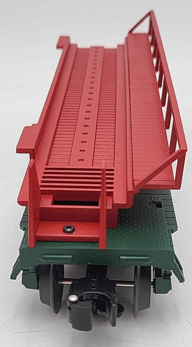 Lionel 6-26661 O Gauge Reindeer Feed Barrel Ramp Car Pack LN/Box