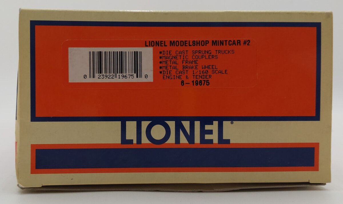 Lionel 6-19675 Lionel Model Shop Display Car with N&W J Class 600 Loco LN/Box