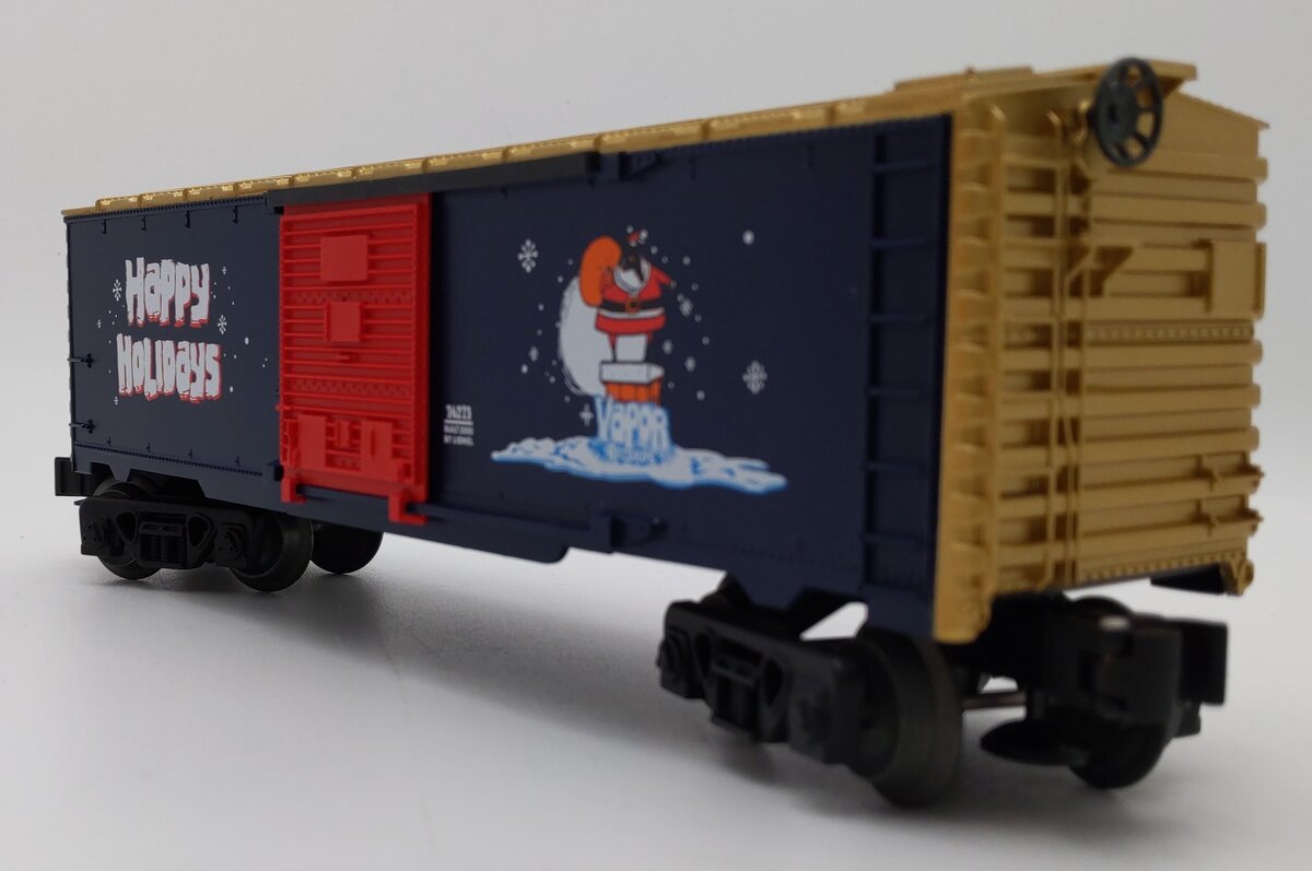Lionel 6-36213 O Gauge Vapor Records Christmas Box Car EX/Box