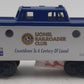 Lionel 6-19774 O Gauge Railroader Club Inside Track Porthole Caboose #1999 EX/Box