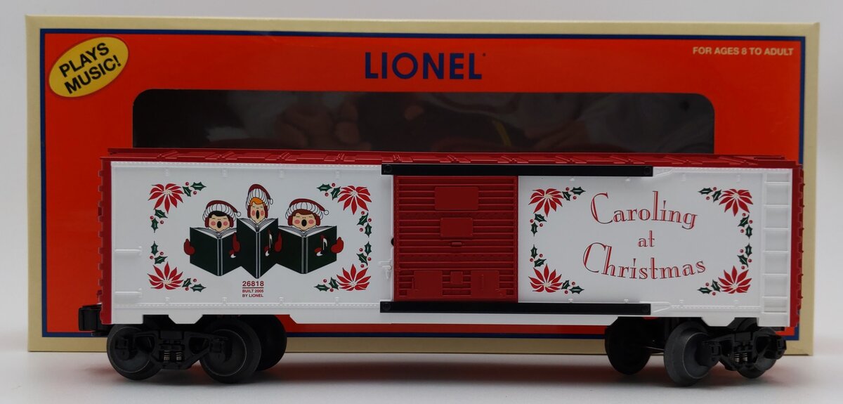 Lionel 6-26818 Operating Christmas Music Box Car NIB