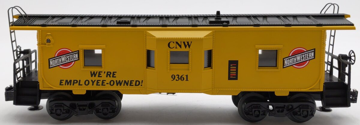 Lionel 6-9361 O Chicago & North Western Bay Window Illuminated Caboose #9361 EX/Box