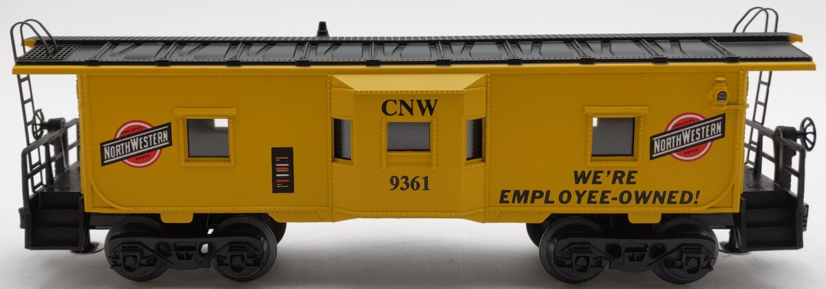 Lionel 6-9361 O Chicago & North Western Bay Window Illuminated Caboose #9361 EX/Box