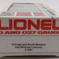 Lionel 6-9361 O Chicago & North Western Bay Window Illuminated Caboose #9361 EX/Box