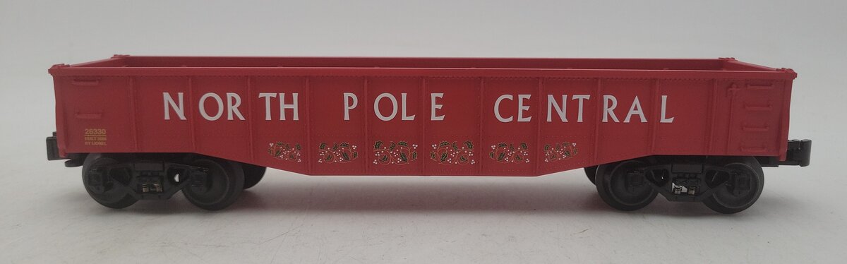 Lionel 6-26330 O Gauge Christmas Gondola with Trees & Presents LN/Box