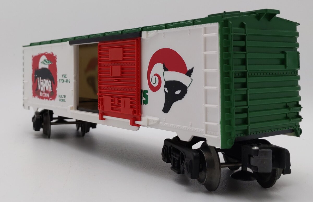 Lionel 6-26208 O Gauge Vapor Records Boxcar #9700-496 LN/Box