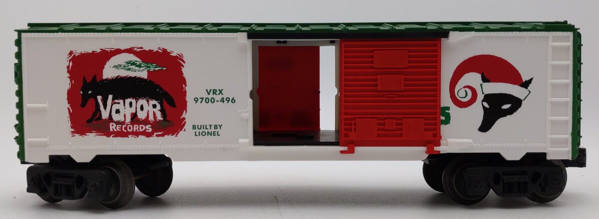 Lionel 6-26208 O Gauge Vapor Records Boxcar #9700-496 LN/Box