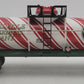 Lionel 6-26196 O Gauge Candy Cane Single Dome Tank Car #26196 LN/Box