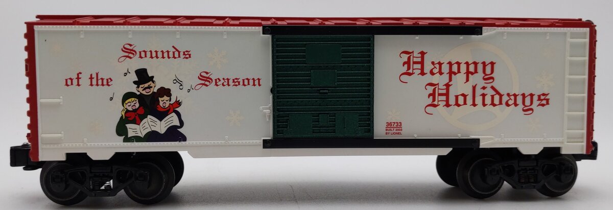 Lionel 6-36733 O Sounds of the Season Christmas Music Boxcar LN/Box