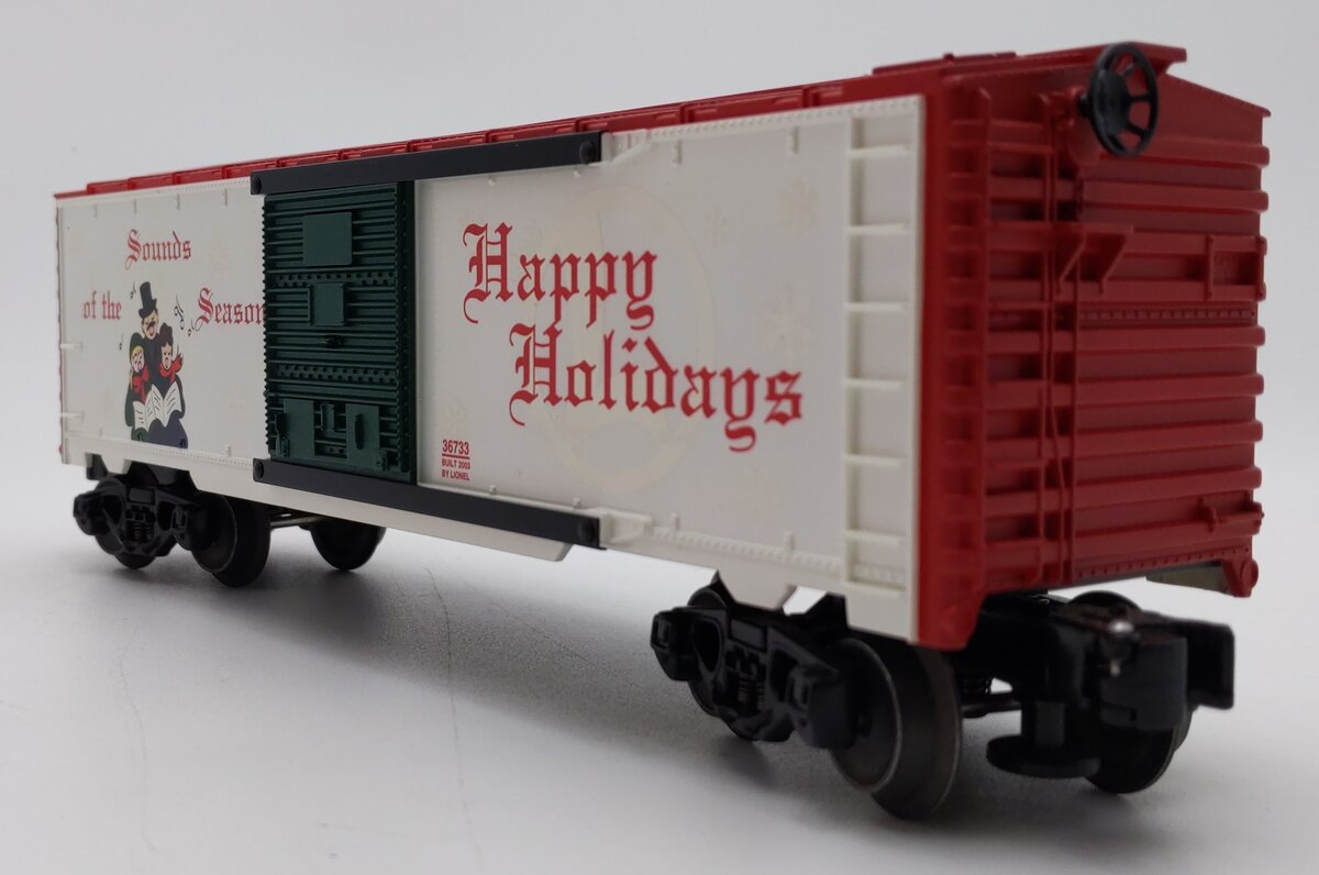 Lionel 6-36733 O Sounds of the Season Christmas Music Boxcar LN/Box