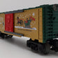 Lionel 6-26718 O Christmas Railsounds Boxcar LN/Box