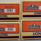 Lionel 6-52181 O Gauge Monopoly Set Two Freight Car 4-Pack EX/Box