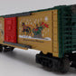 Lionel 6-26718 O Christmas Railsounds Boxcar LN/Box