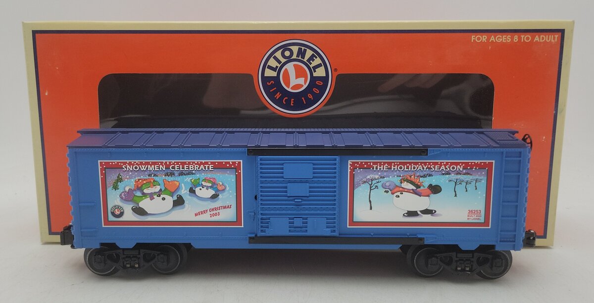 Lionel 6-36253 O Gauge 2003 Christmas Boxcar LN/Box