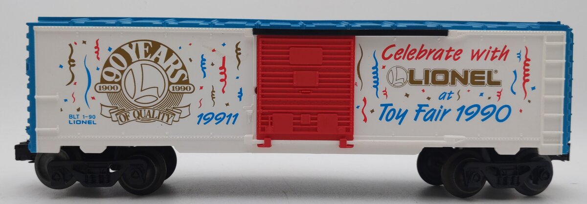 Lionel 6-19911 O Gauge 1990 Toy Fair Boxcar LN/Box
