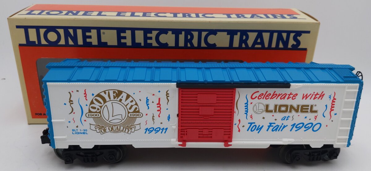 Lionel 6-19911 O Gauge 1990 Toy Fair Boxcar LN/Box