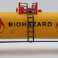 Lionel 6-16181 O Gauge Biohazard Tank Car With Lights LN/Box