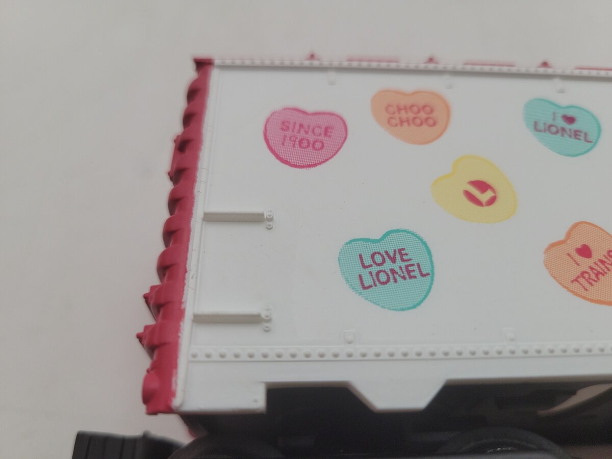 Lionel 6-26235 O Gauge Happy Valentines Day 1999 Boxcar #9700 EX/Box